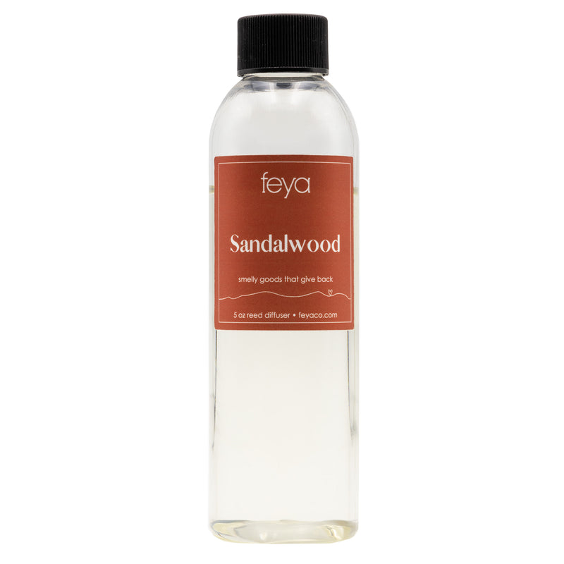 Feya Sandalwood Reed Diffuser Refill