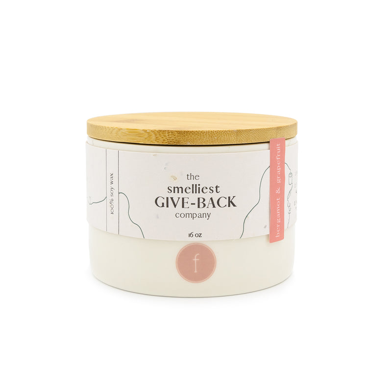 Feya Co Botanical Candle Bergamot & Grapefruit